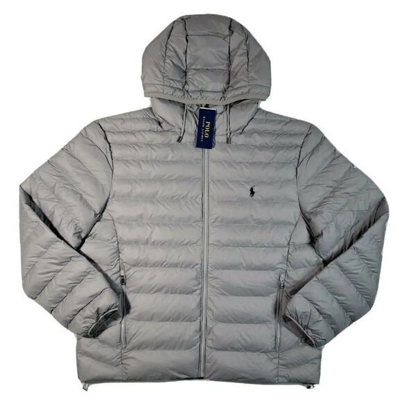 Polo Ralph Lauren Packable Hooded Puffer Jacket Men's XXL 2XL